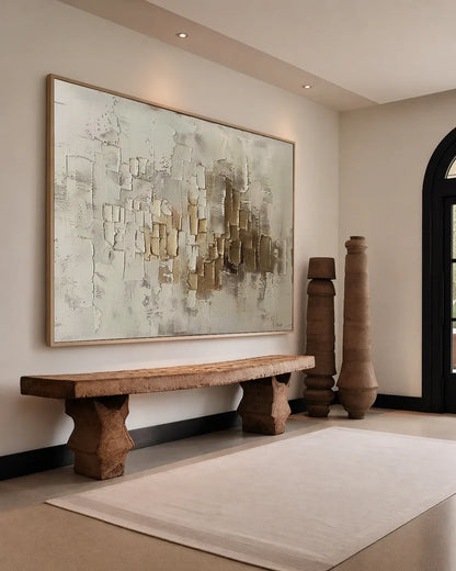 Oversized Abstract Wabi Sabi Wall Decor No.161