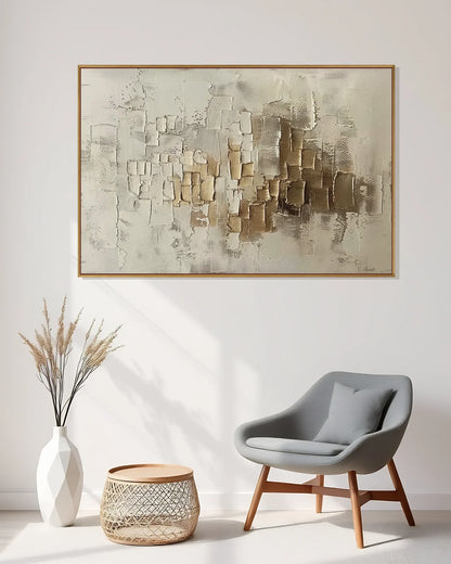 Oversized Abstract Wabi Sabi Wall Decor No.161