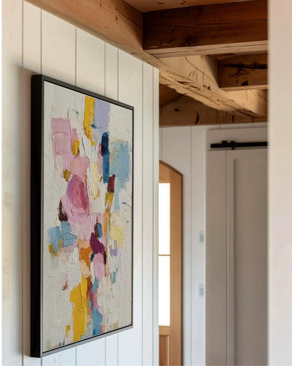 Oversized Colorful Art On Canvas for Living Room No.033