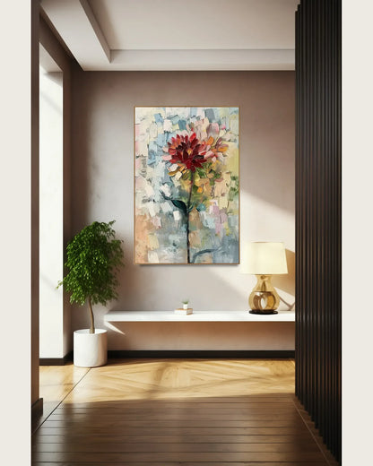 Oversized Colorful Canvas Wall Art for Hallway No.041