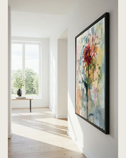 Oversized Colorful Canvas Wall Art for Hallway No.041