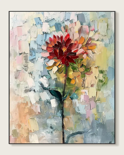 Oversized Colorful Canvas Wall Art for Hallway No.041