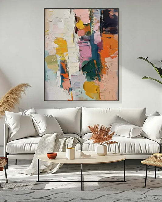 Oversized Colorful Wall Art for Luxury Interiors No.030