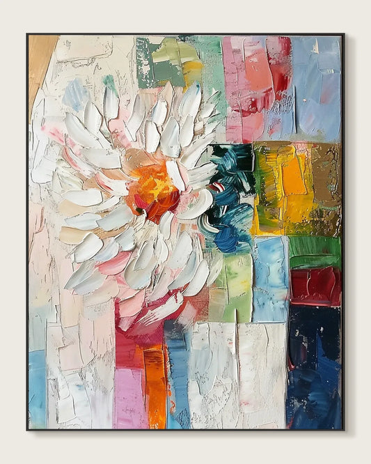 Oversized Colorful Wall Artwork for Dining Room No.037