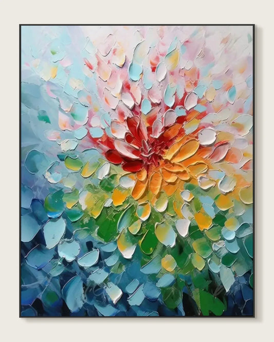 Oversized Colorful Wall Decor for Bedroom No.035
