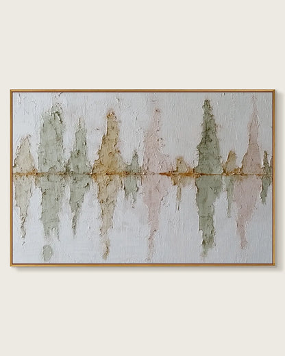 Oversized Modern Wabi Sabi Canvas Art No.170