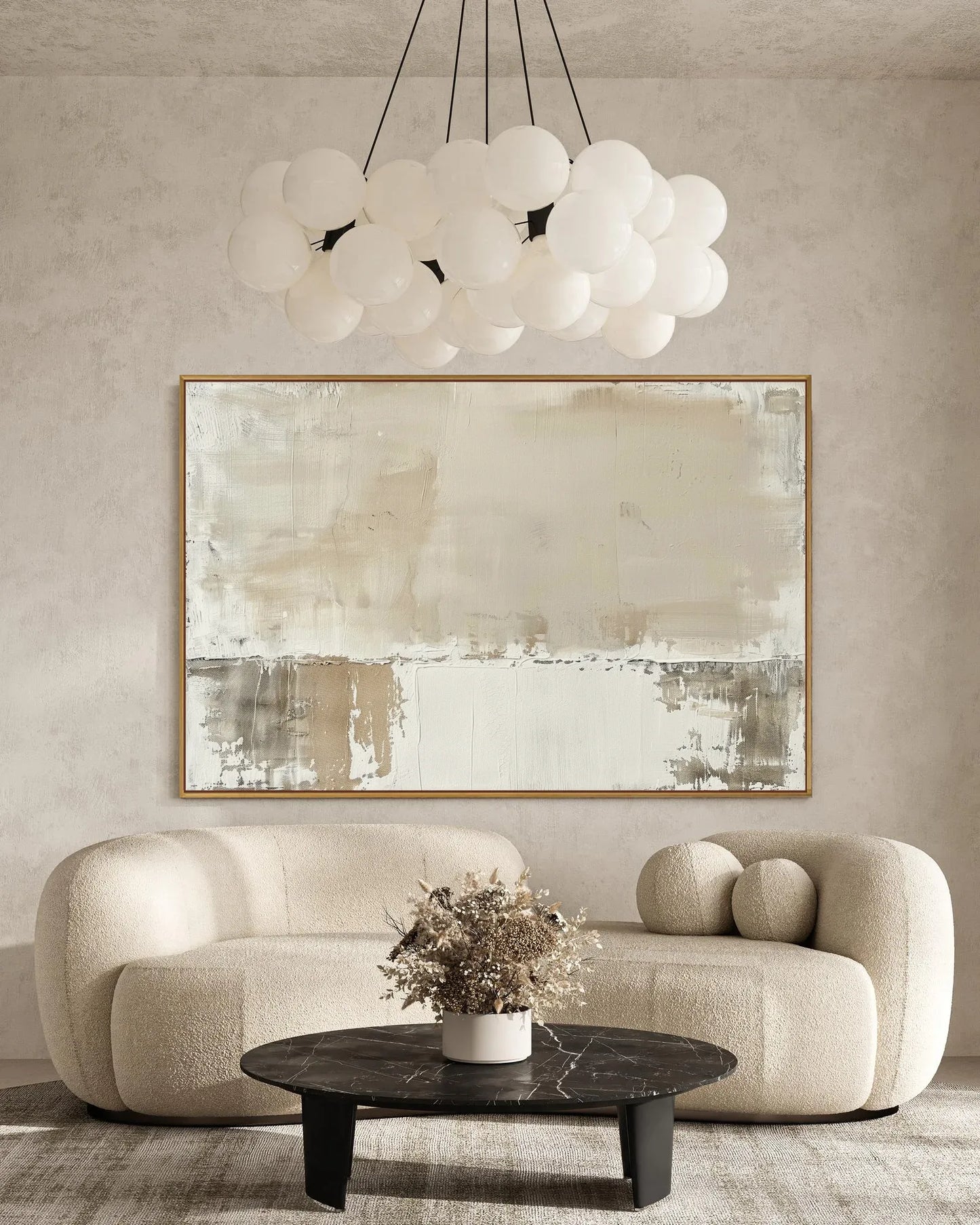 Oversized Modern Wabi Sabi Wall Art No.168