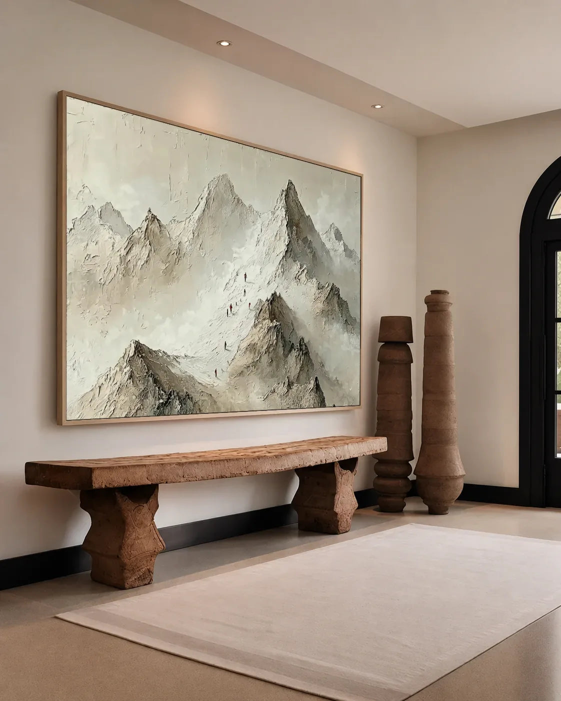 Oversized Modern Wabi Sabi Wall Decor No.171