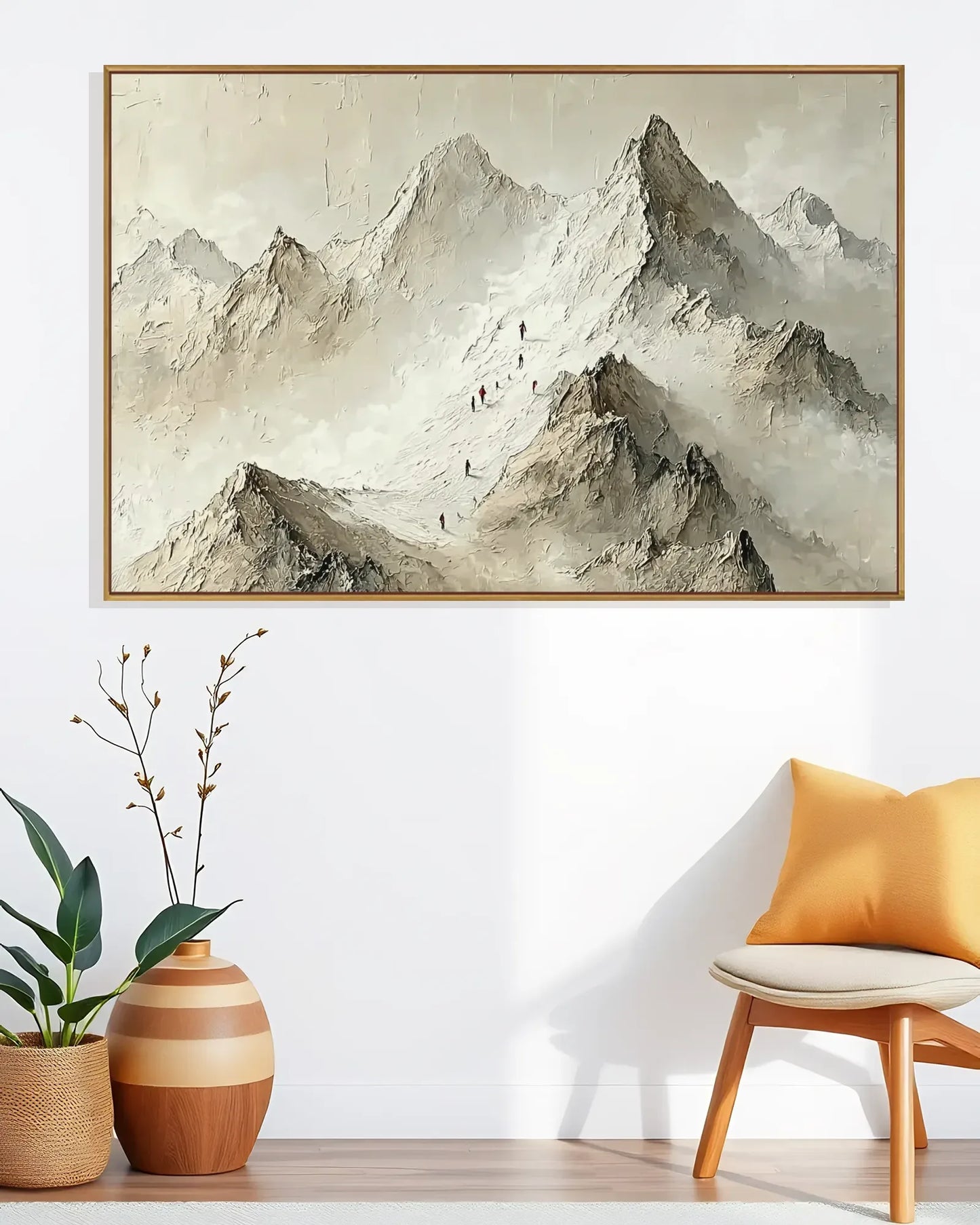 Oversized Modern Wabi Sabi Wall Decor No.171