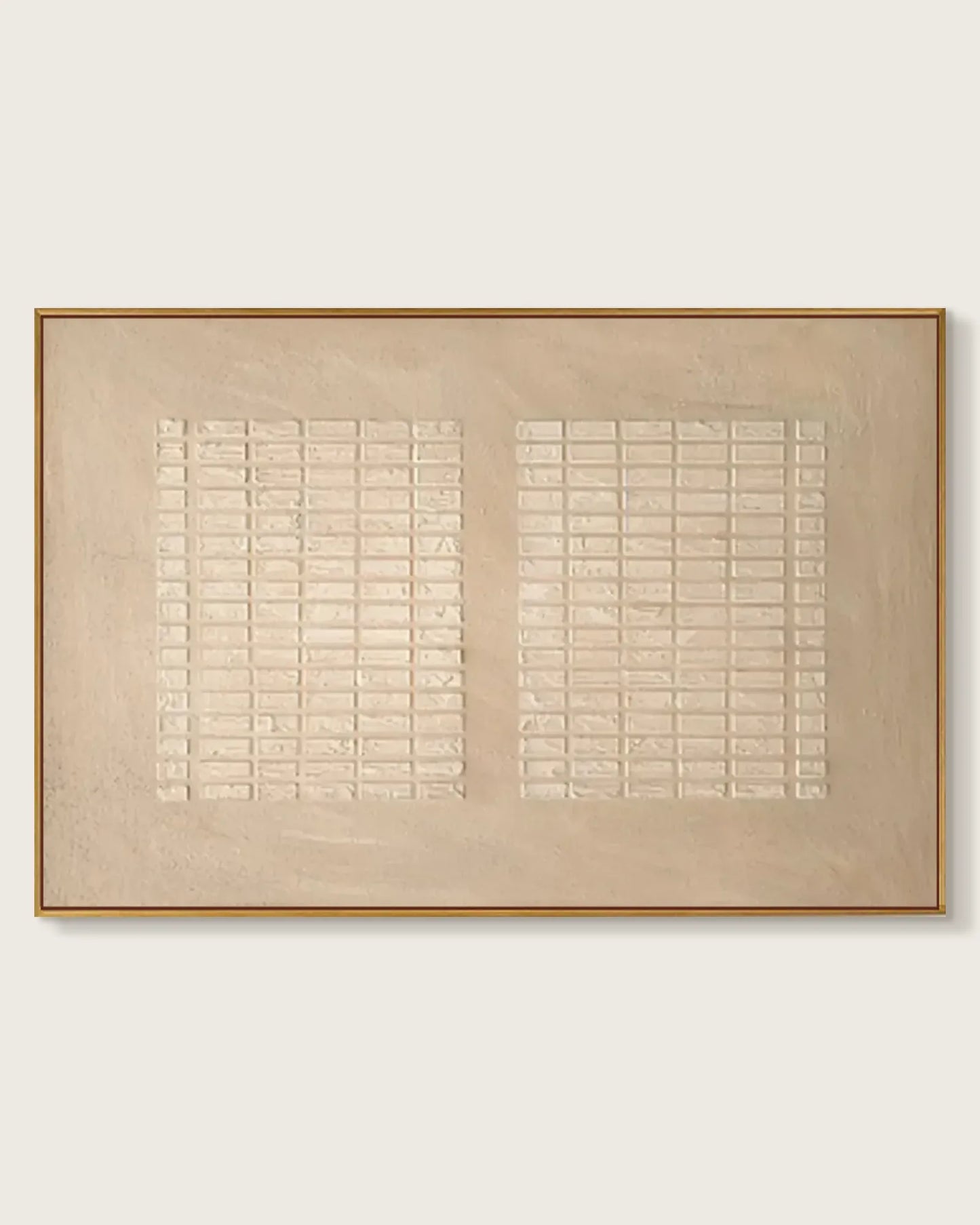 Oversized Natural Tone Wabi Sabi Artwork No.174