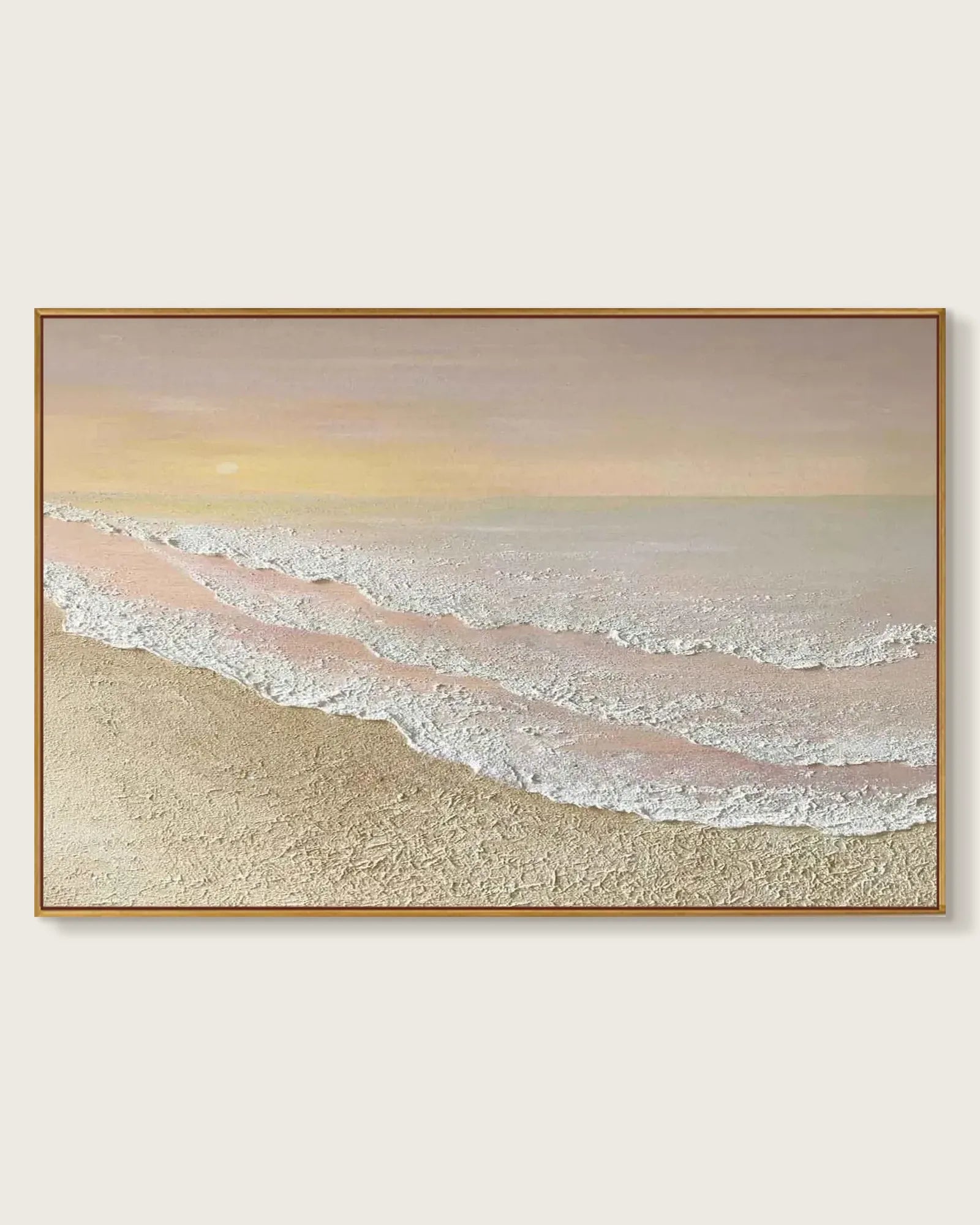 Oversized Natural Tone Wabi Sabi Wall Decor No.176