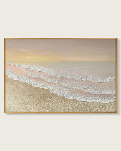 Oversized Natural Tone Wabi Sabi Wall Decor No.176