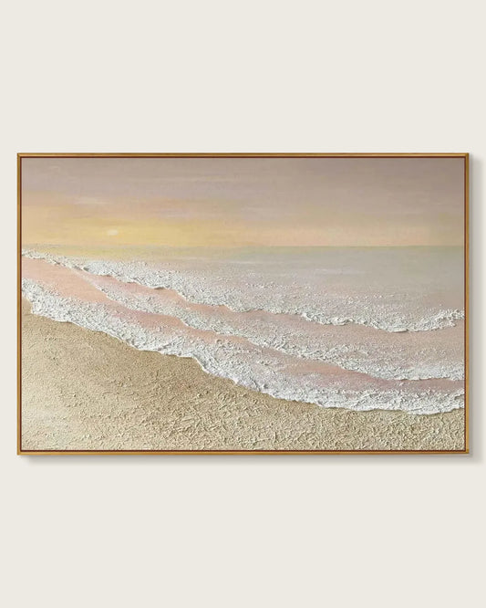 Oversized Natural Tone Wabi Sabi Wall Decor No.176