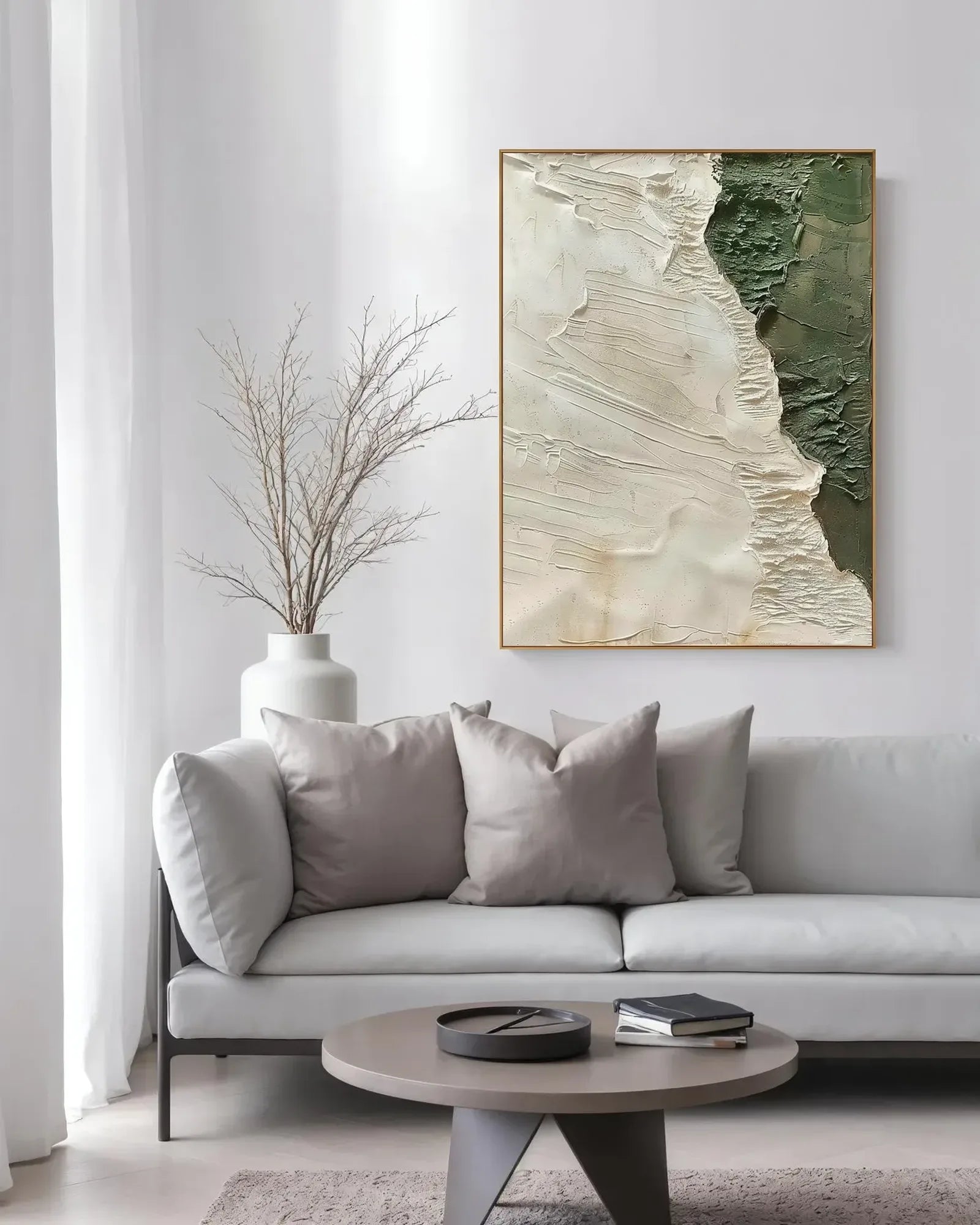 Oversized Texture Canvas Art No.057