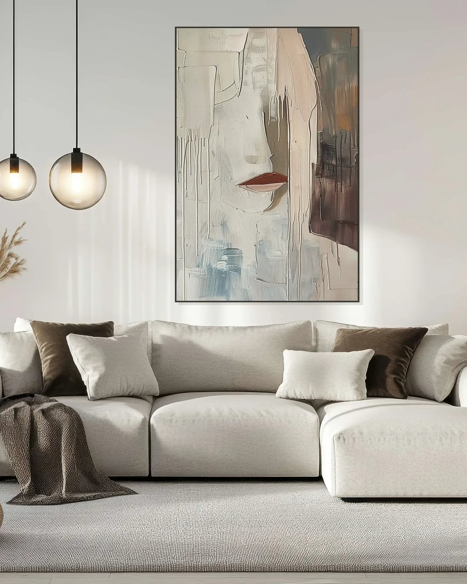 Oversized Texture Canvas Painting No.060