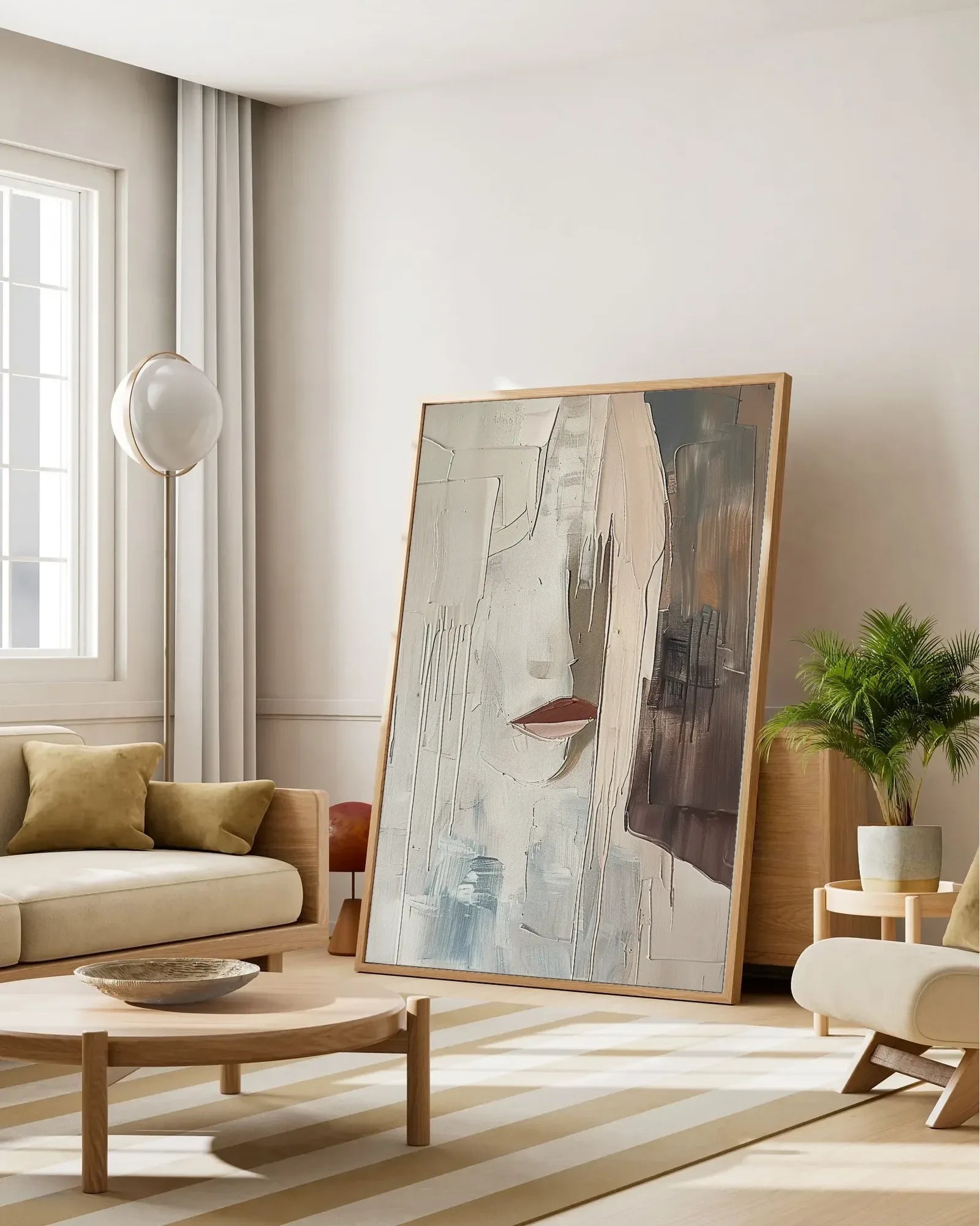 Oversized Texture Canvas Painting No.060