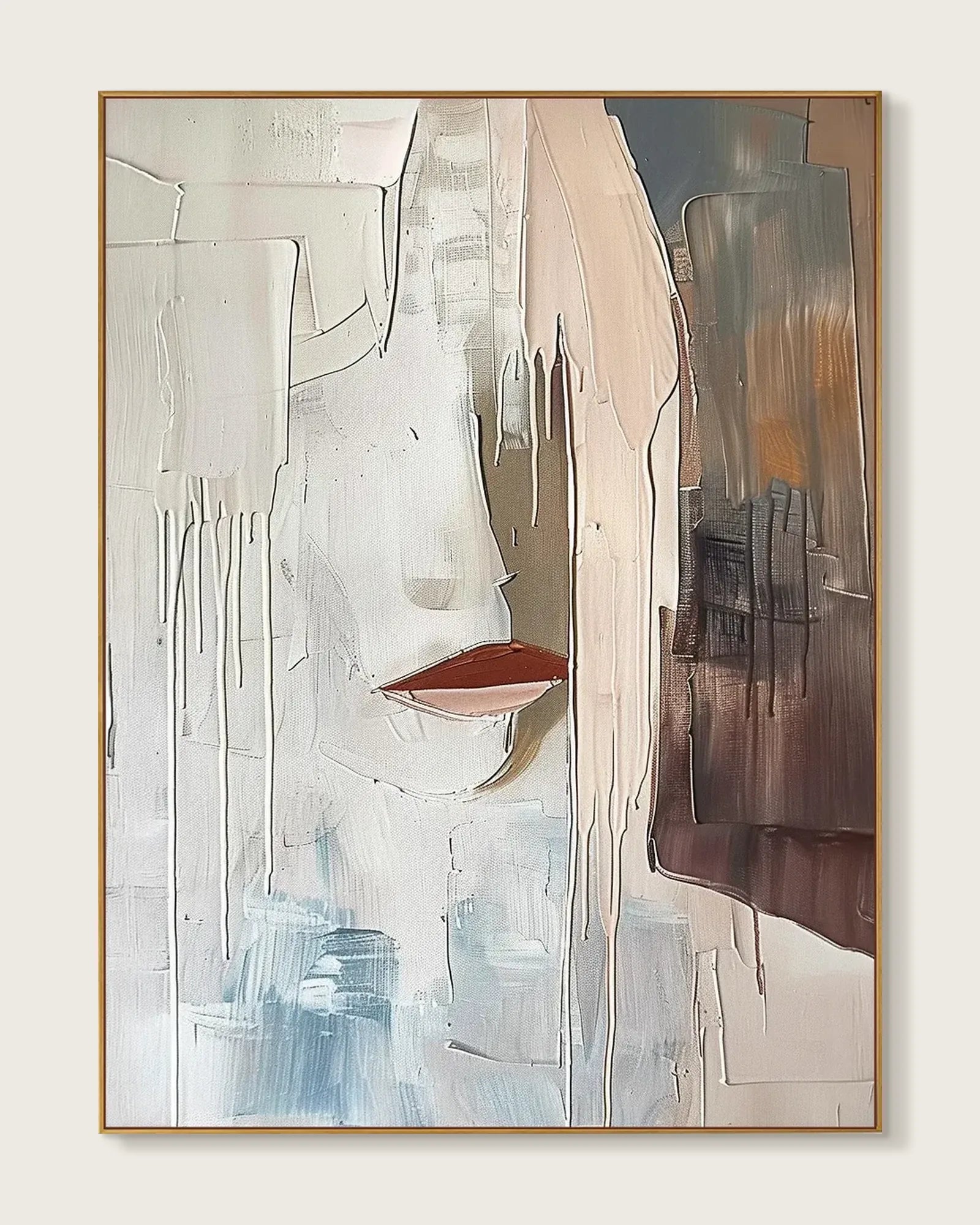 Oversized Texture Canvas Painting No.060