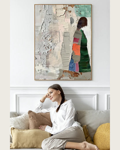 Oversized Texture Wall Decor No.059