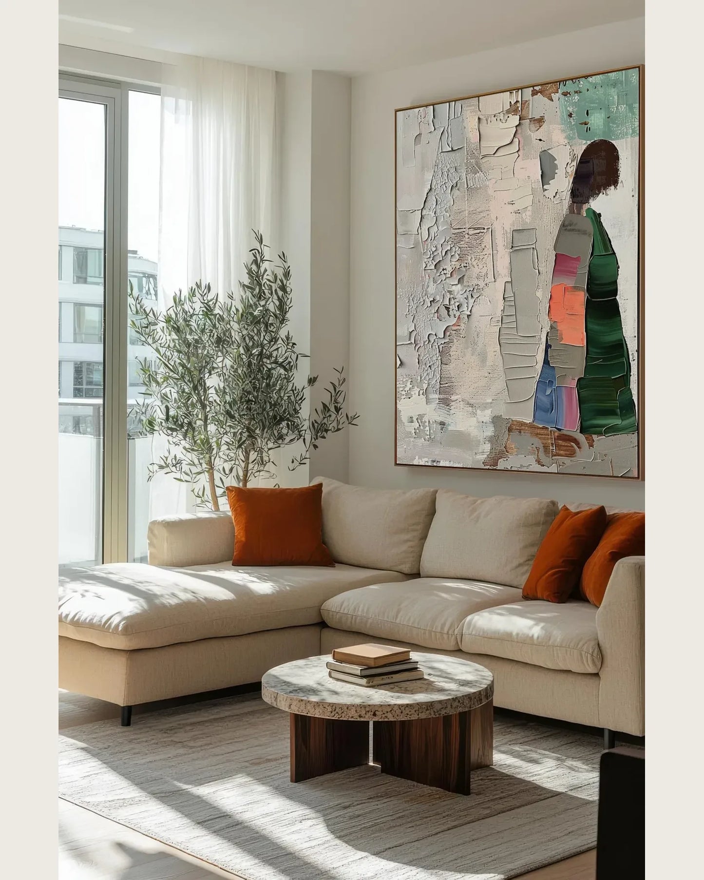 Oversized Texture Wall Decor No.059