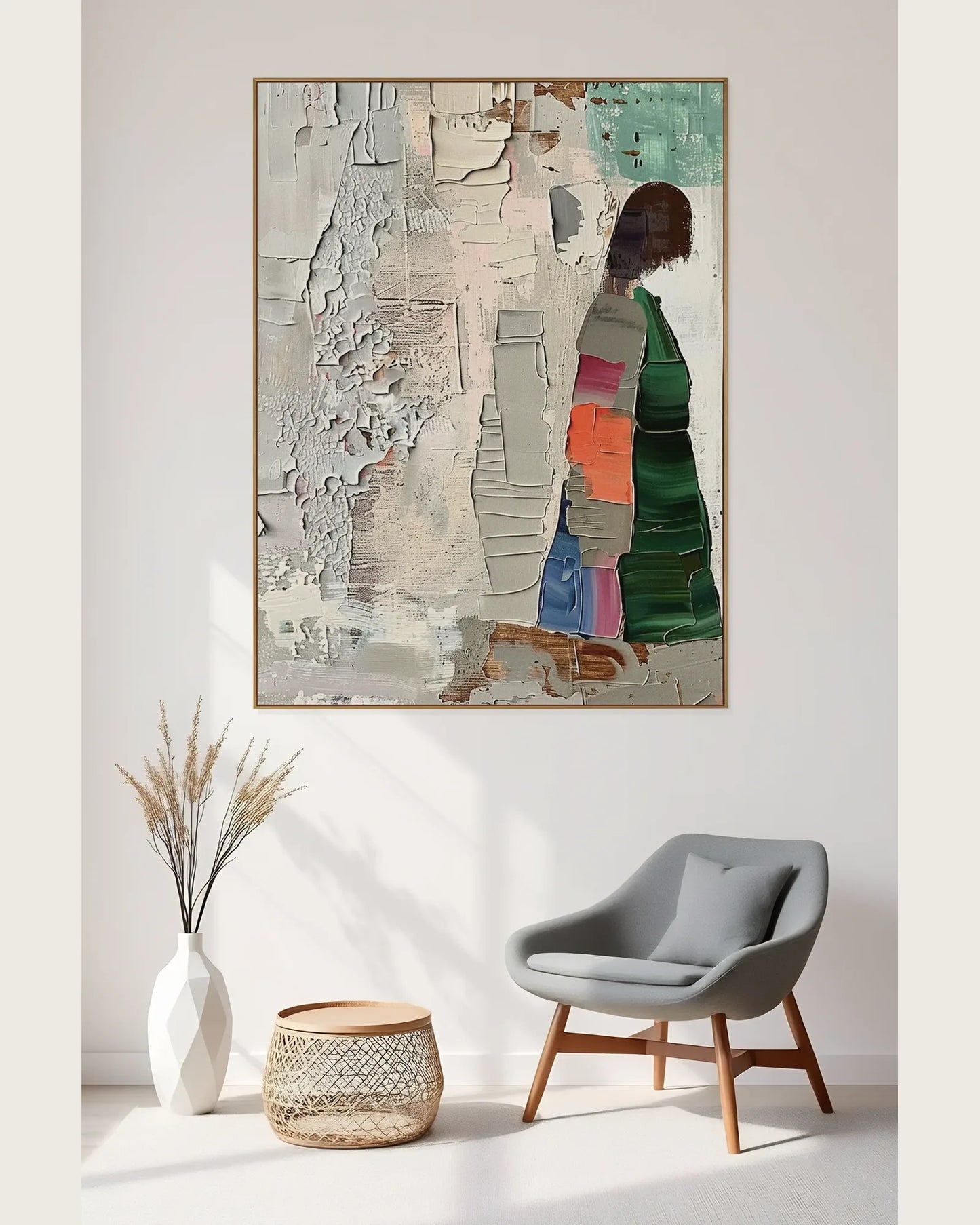 Oversized Texture Wall Decor No.059