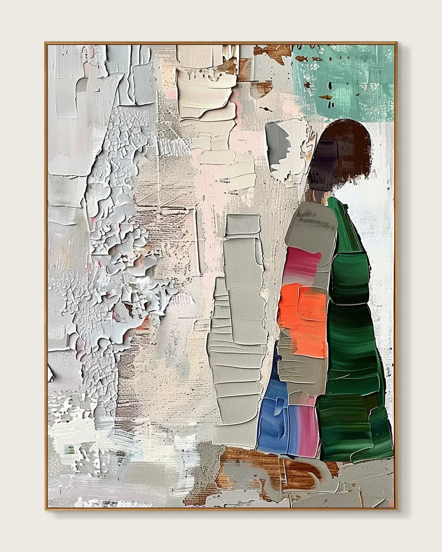 Oversized Texture Wall Decor No.059