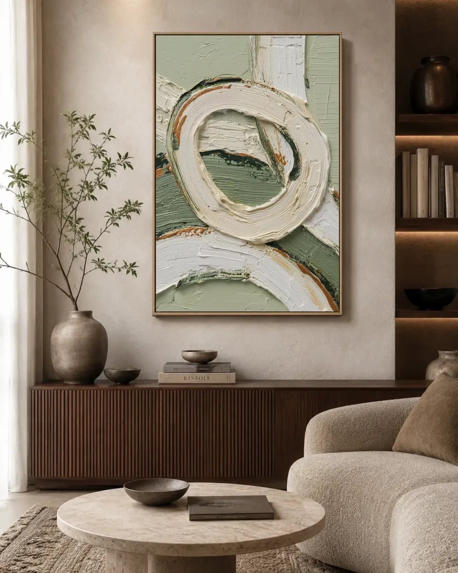 Oversized Wabi Sabi Artwork No.098
