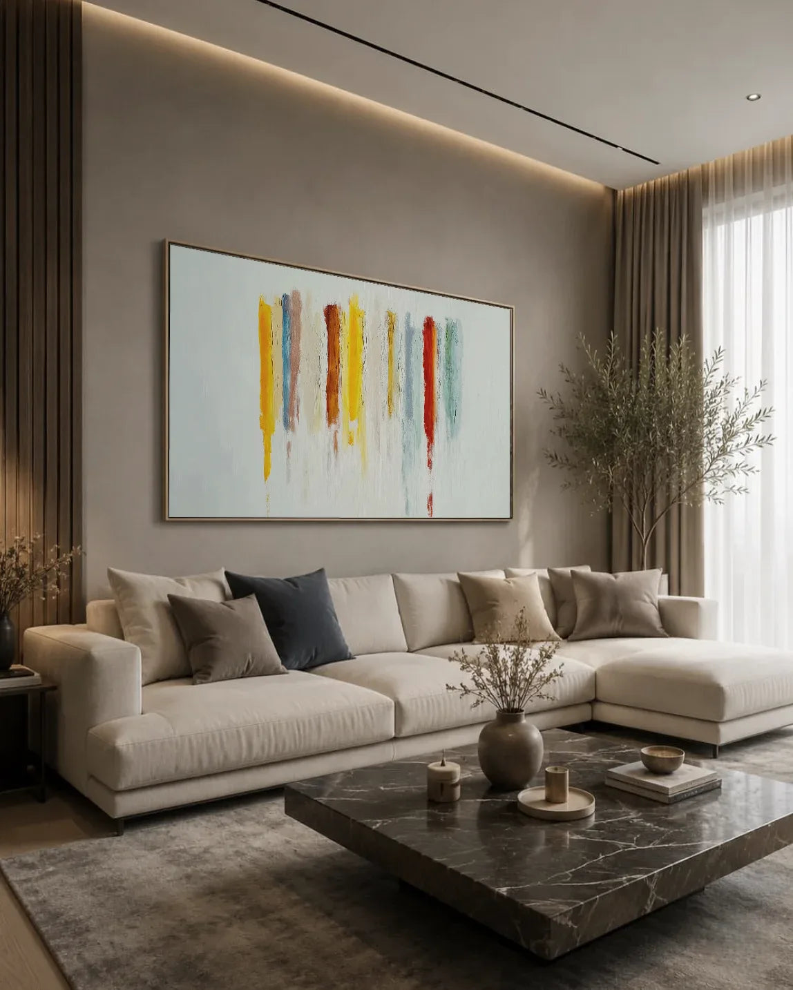 Oversized Wabi Sabi Artwork No.154