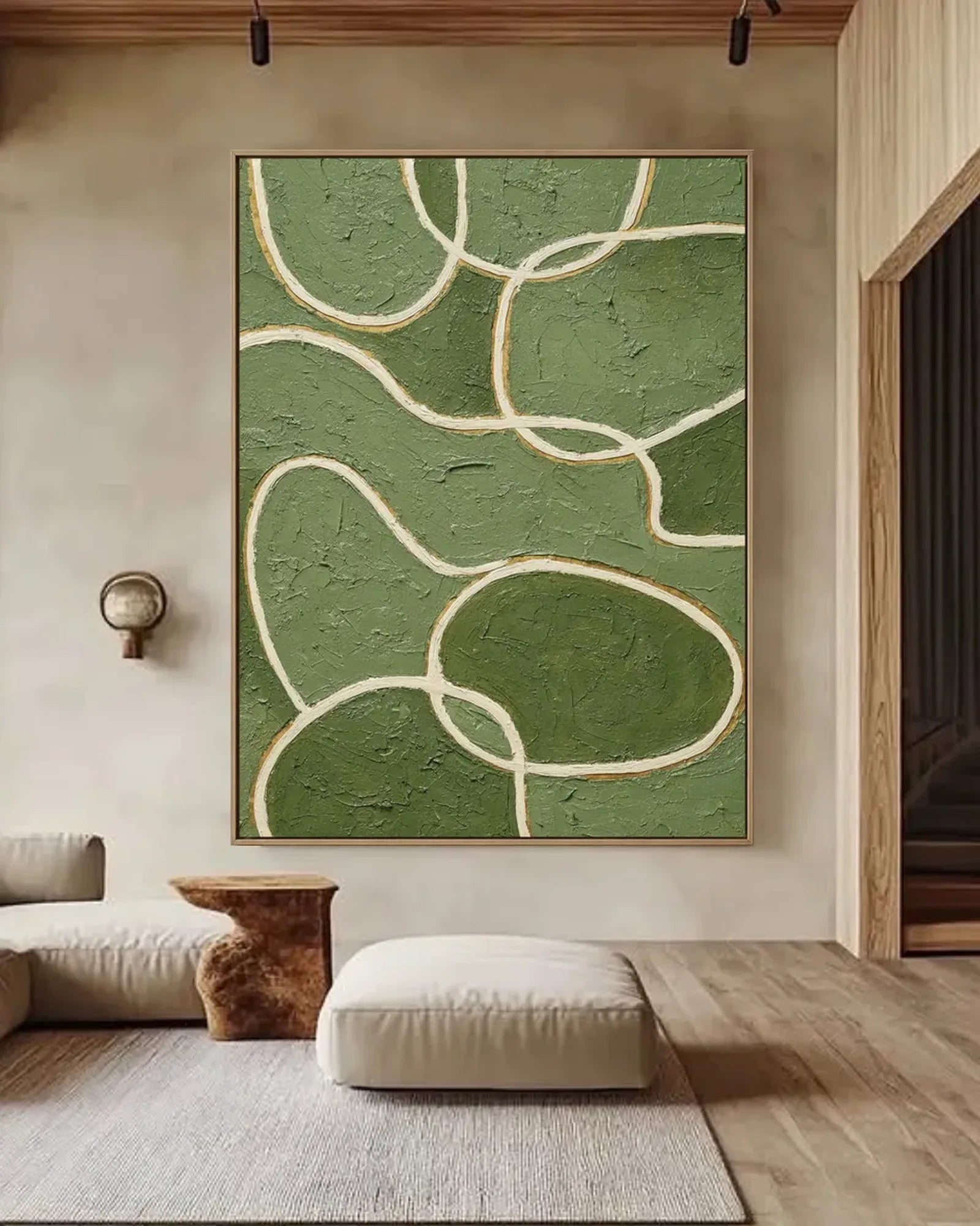 Oversized Wabi Sabi Canvas Art No.097
