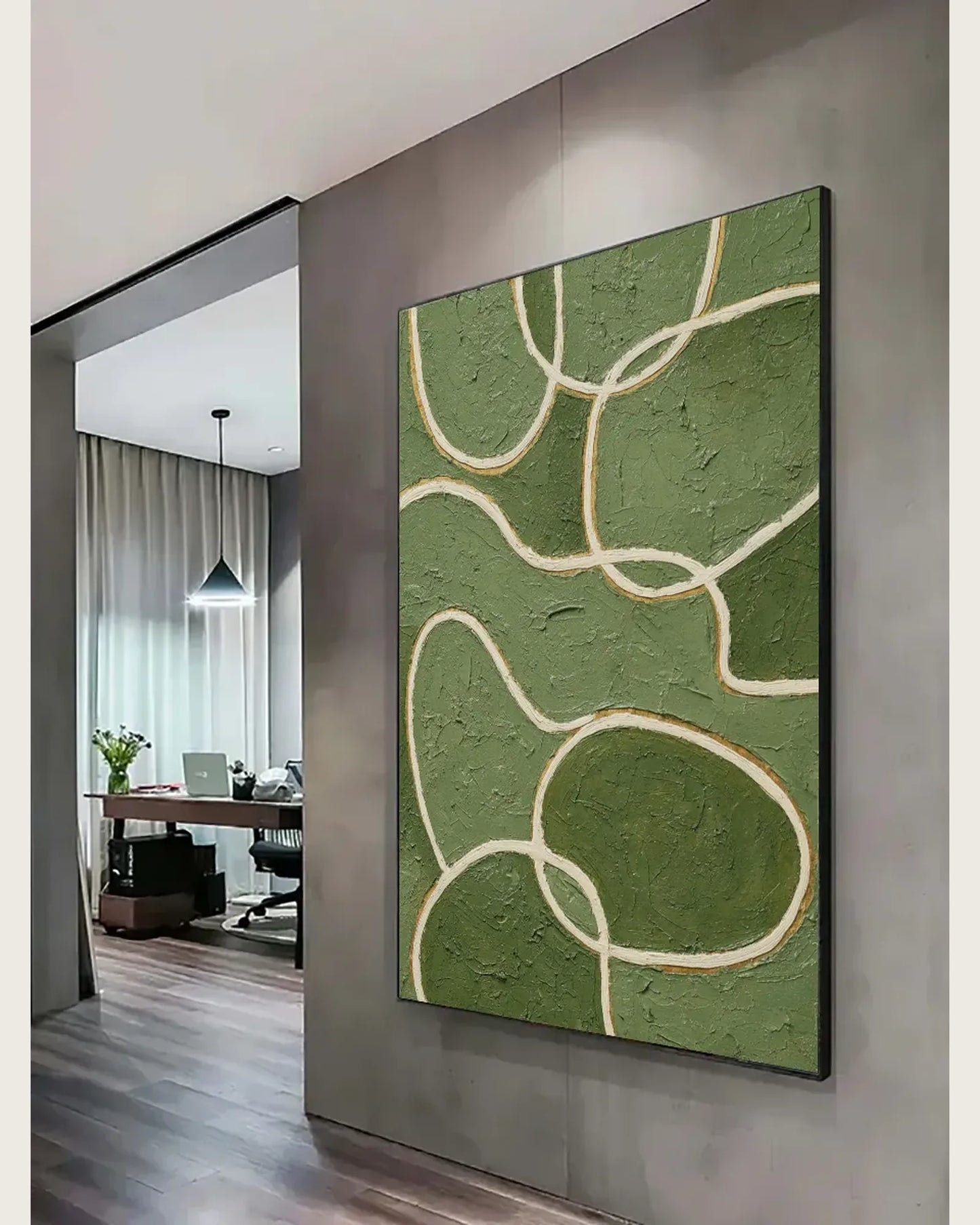 Oversized Wabi Sabi Canvas Art No.097