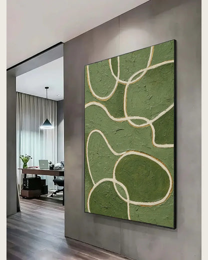Oversized Wabi Sabi Canvas Art No.097