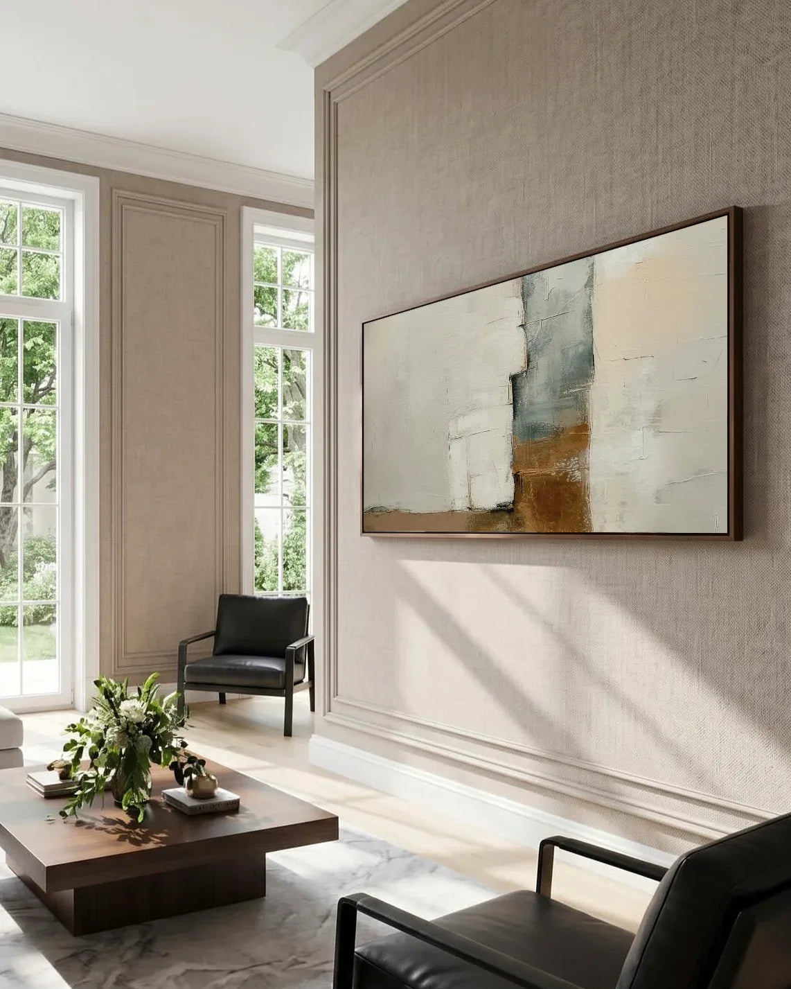 Oversized Wabi Sabi Canvas Art No.155