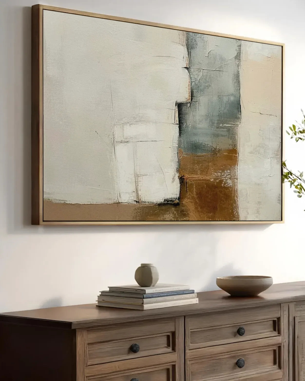 Oversized Wabi Sabi Canvas Art No.155