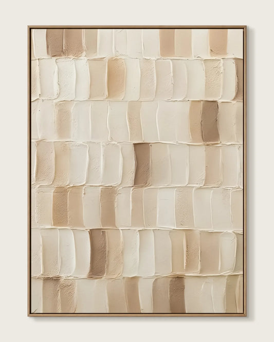 Oversized Wabi Sabi Canvas Painting No.100