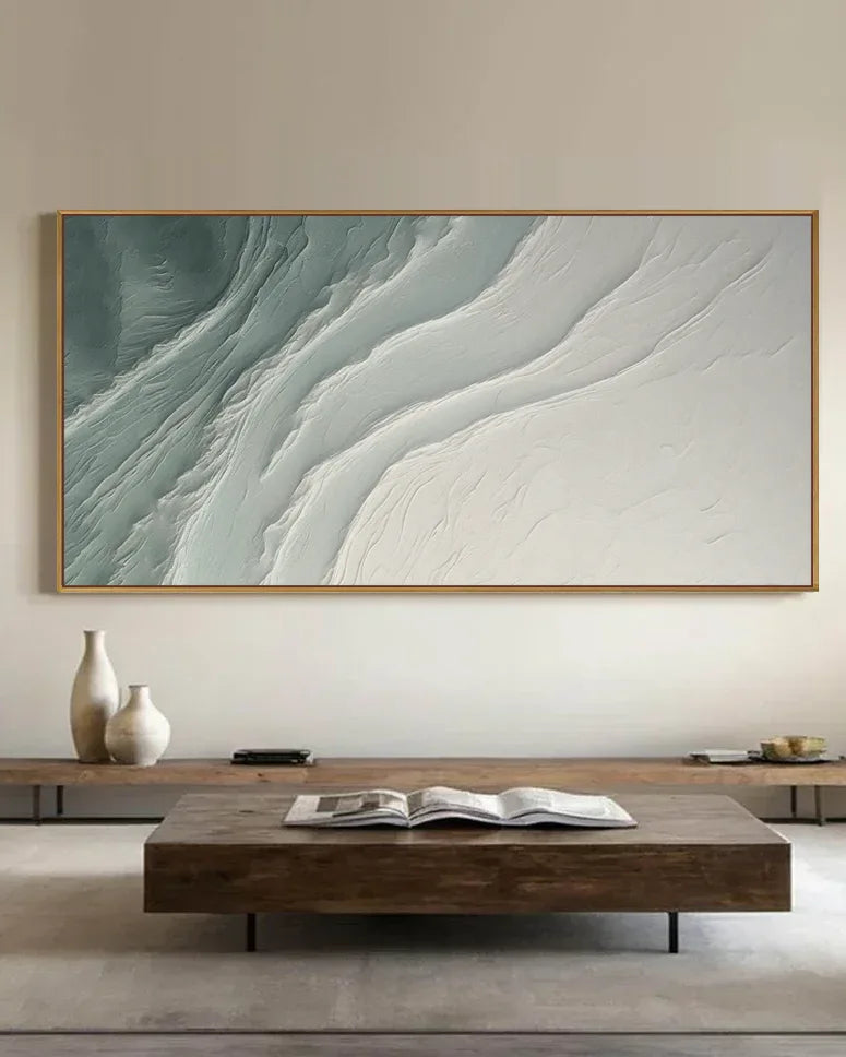 Oversized Wabi Sabi Canvas Painting No.157