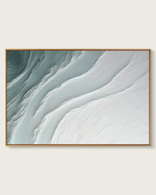 Oversized Wabi Sabi Canvas Painting No.157