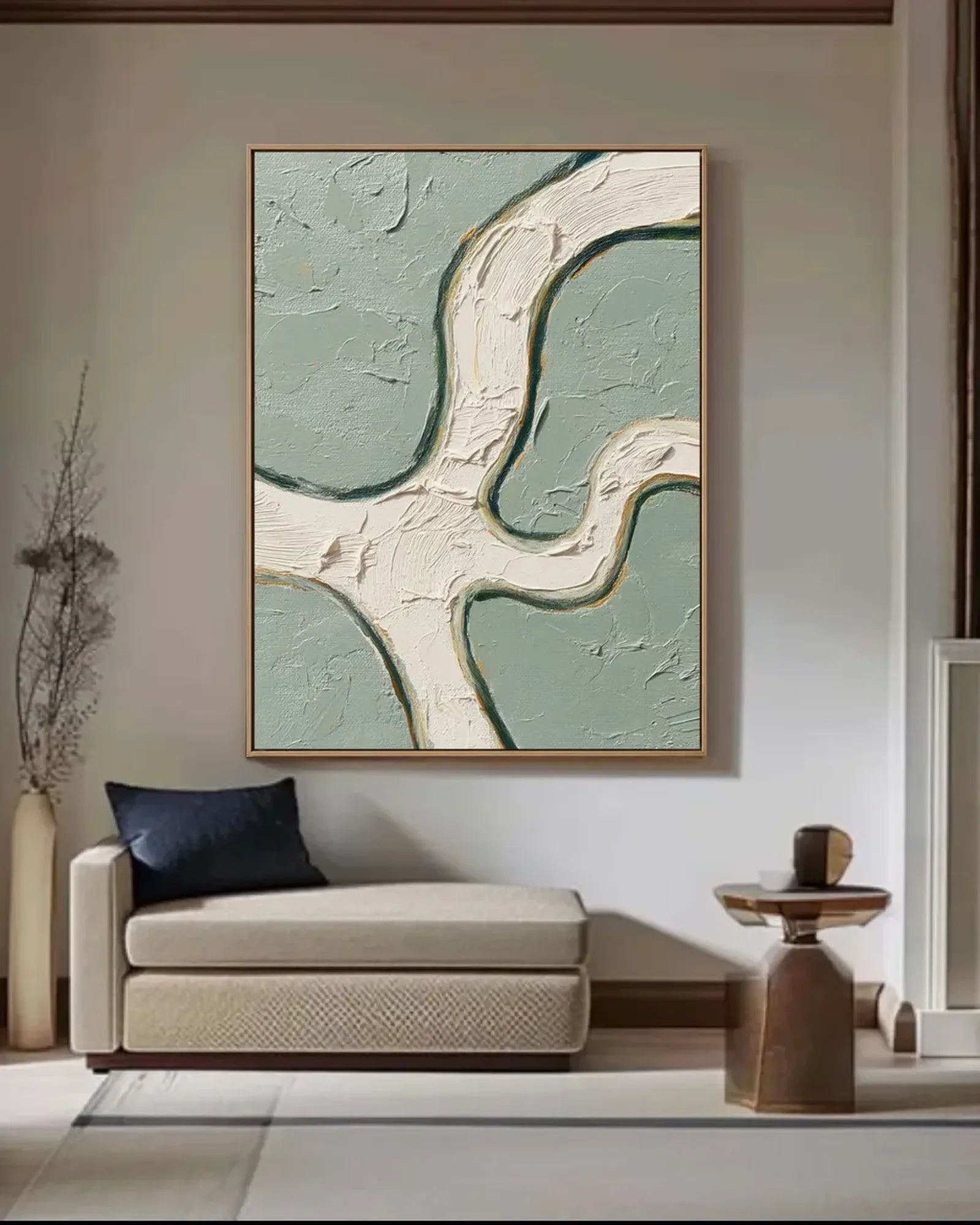 Oversized Wabi Sabi Wall Art No.096