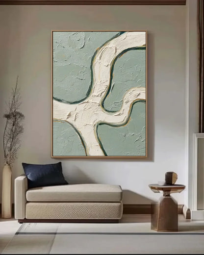 Oversized Wabi Sabi Wall Art No.096