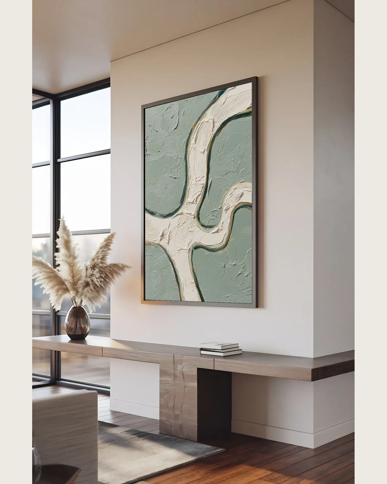 Oversized Wabi Sabi Wall Art No.096