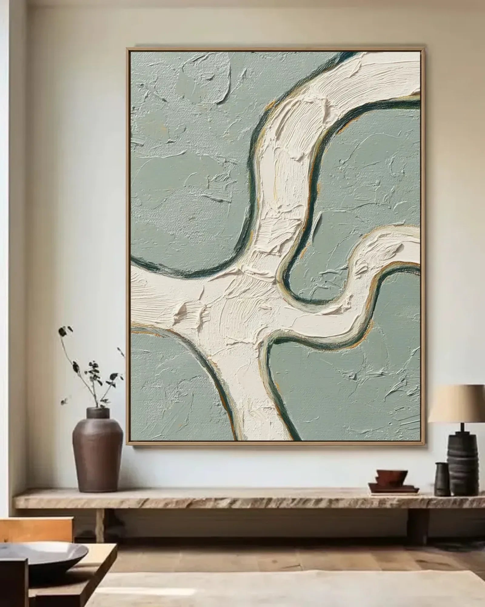 Oversized Wabi Sabi Wall Art No.096
