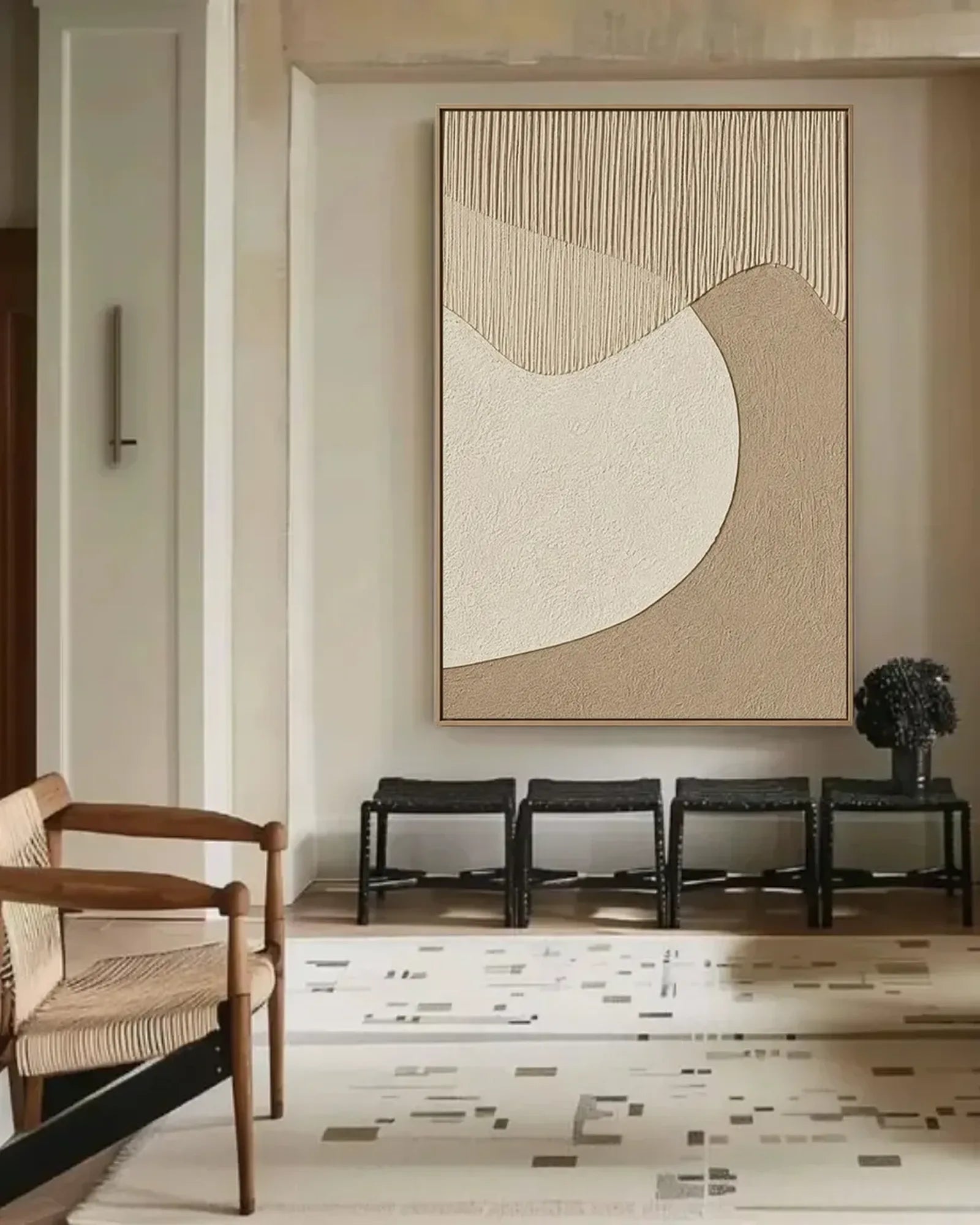 Oversized Wabi Sabi Wall Decor No.099