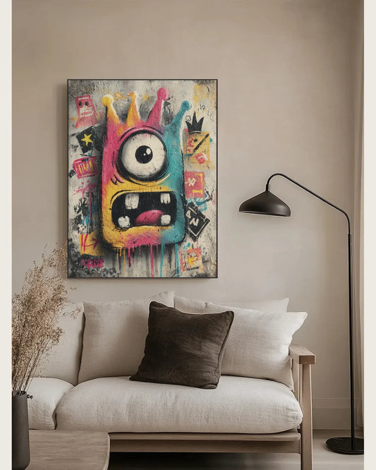 Pop Graffiti Canvas Art No.095