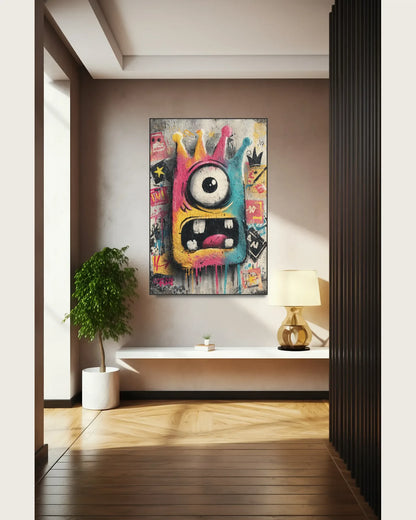 Pop Graffiti Canvas Art No.095