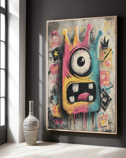 Pop Graffiti Canvas Art No.095