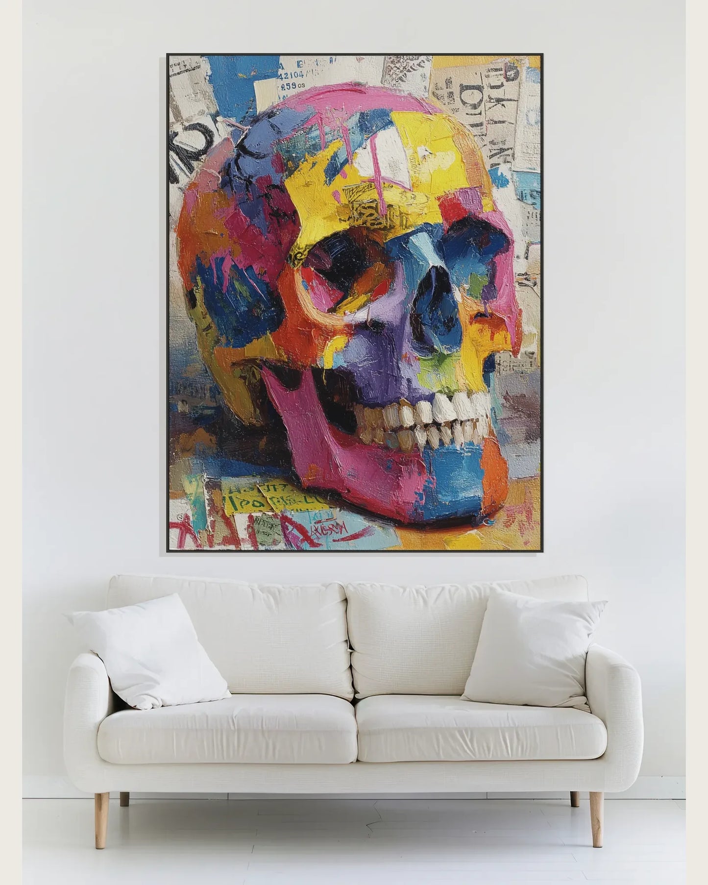 Pop Graffiti Canvas Painting No.094