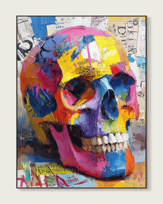 Pop Graffiti Canvas Painting No.094