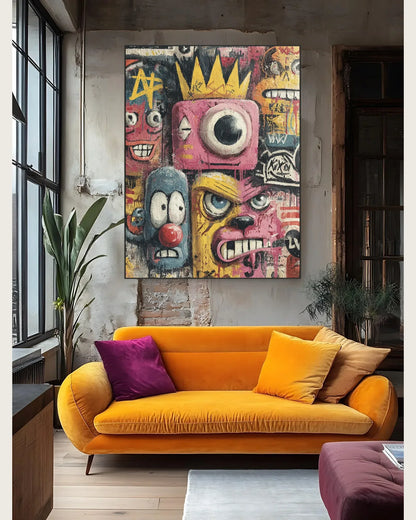 Pop Graffiti Wall Art No.091