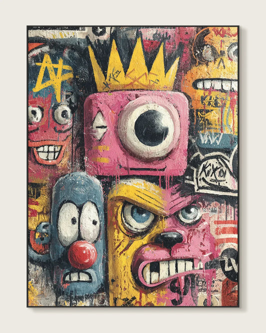 Pop Graffiti Wall Art No.091