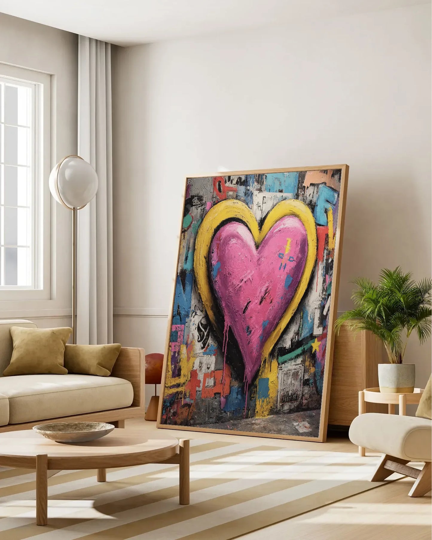 Pop Street Canvas Painting No.100