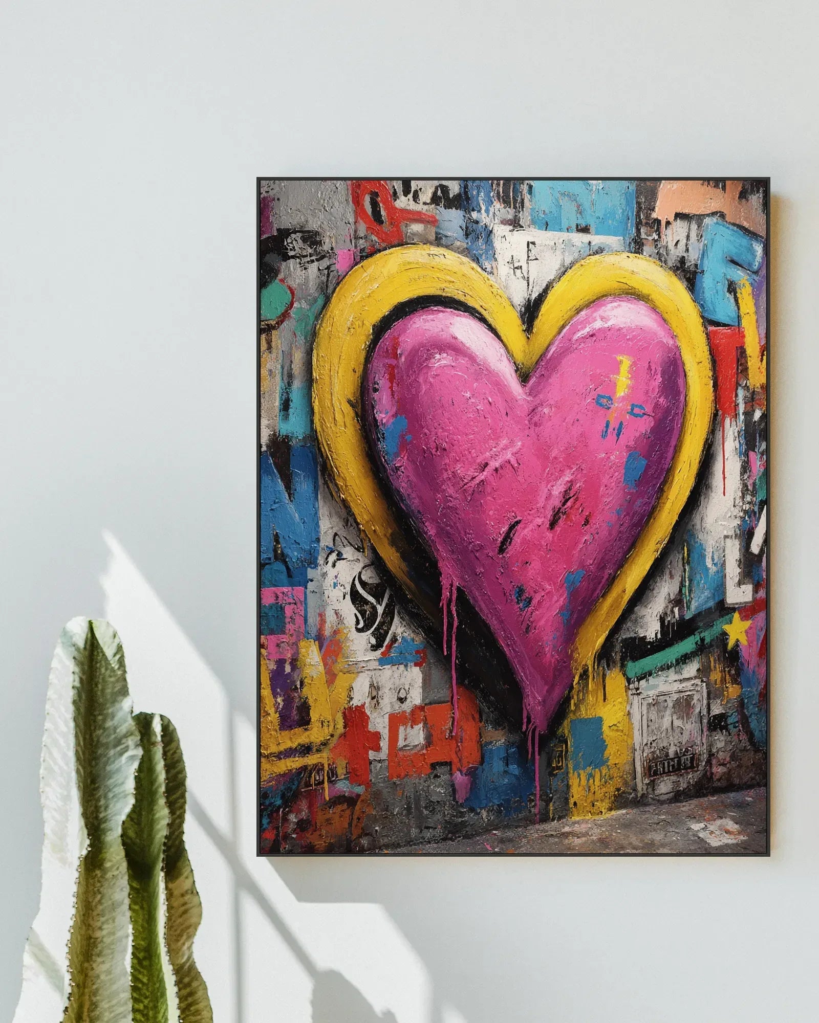 Pop Street Canvas Painting No.100