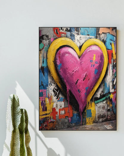 Pop Street Canvas Painting No.100